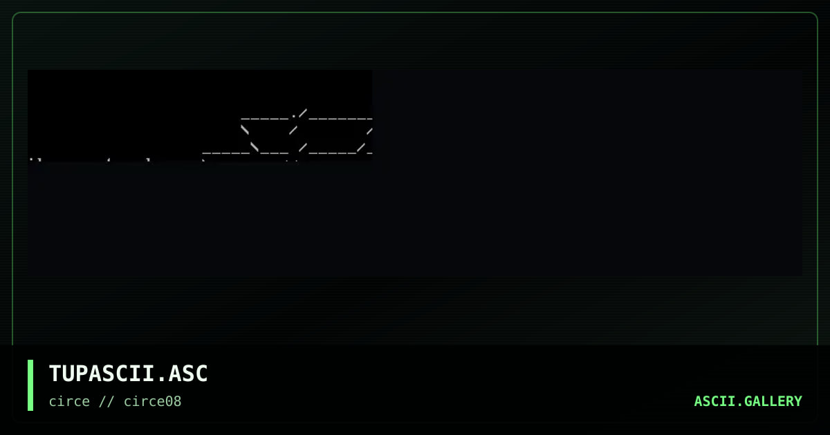 ascii, by tupaj, 2002