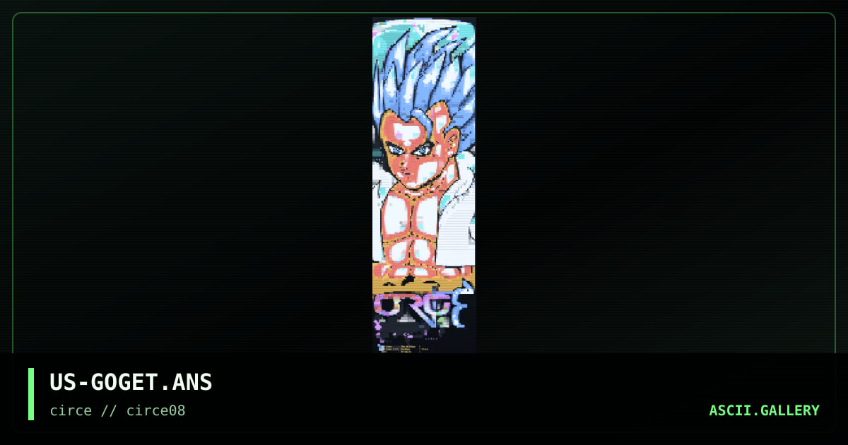 gogeta, by arlequin, darkman-circe, wolfman-circe, 2002