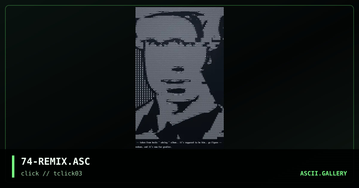 74-REMIX.ASC, by discofunk 1974, 1998