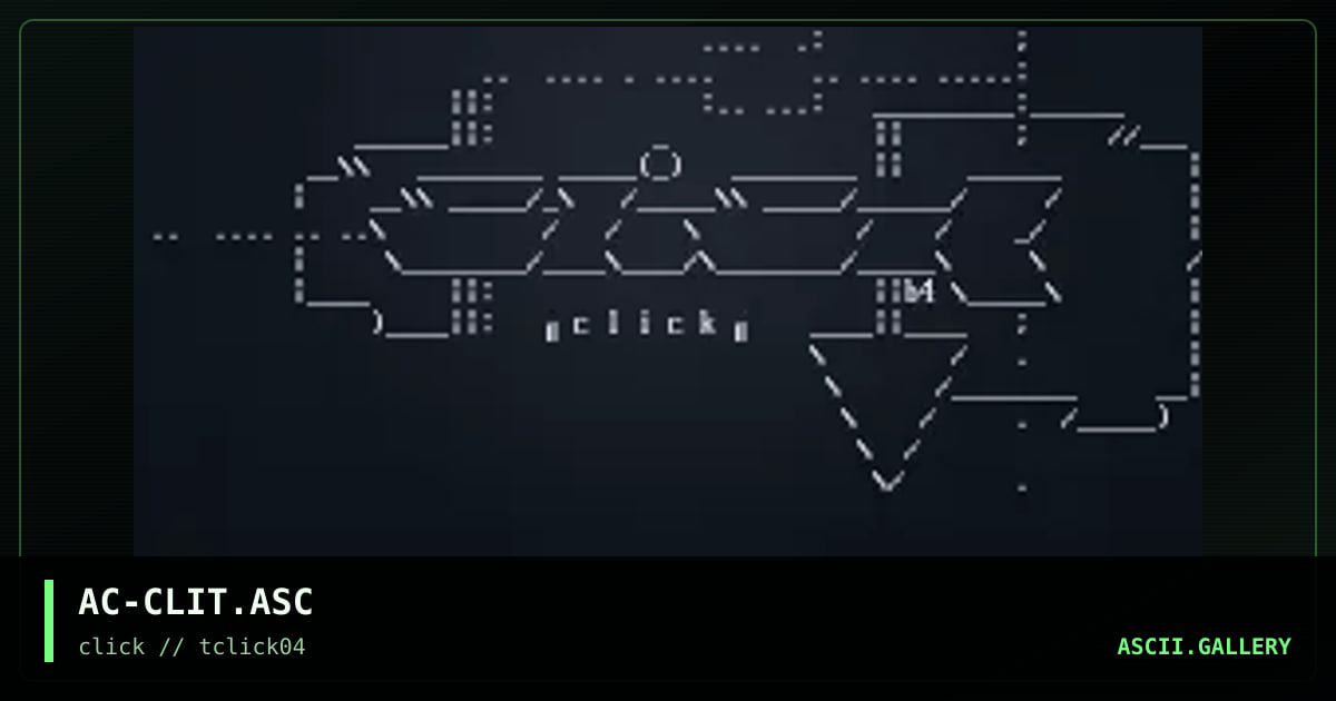 AC-CLIT.ASC, by afrocreep, 1998