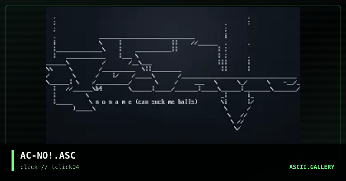 AC-NO!.ASC, by afrocreep, 1998