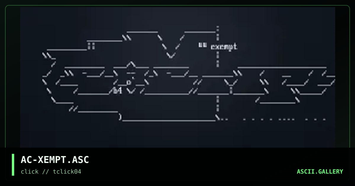 AC-XEMPT.ASC, by afrocreep, 1998