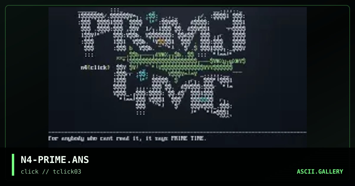 prim3 time, by natureboy, 1998