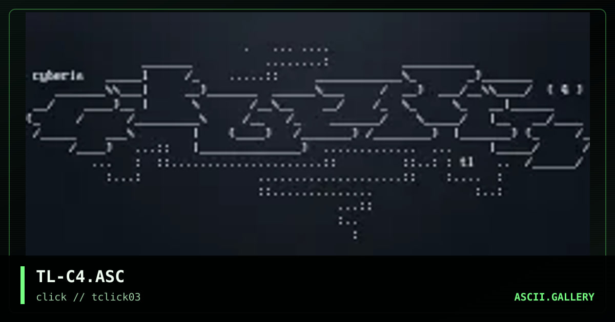 TL-C4.ASC, by tribal, 1998