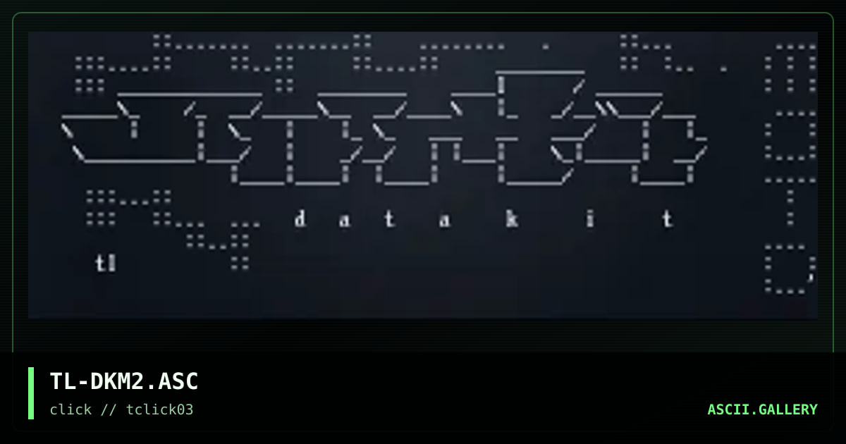 TL-DKM2.ASC, by tribal, 1998