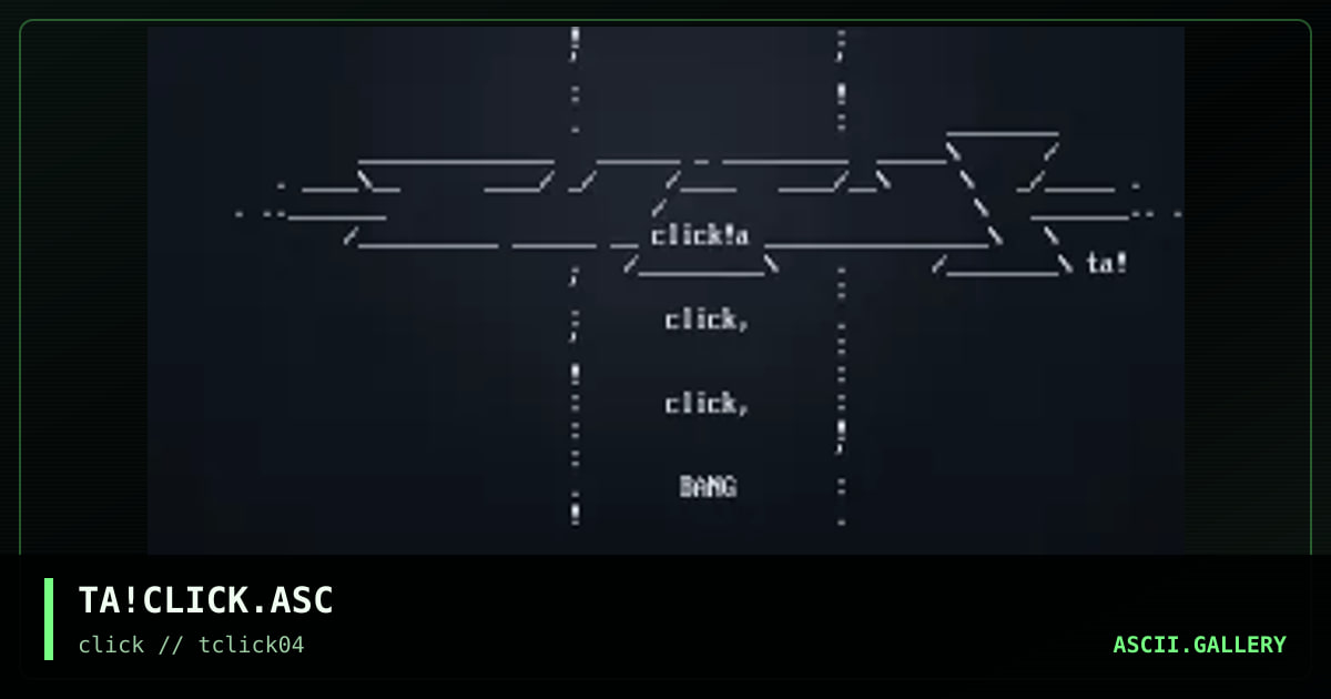 TA!CLICK.ASC, by vid, 1998