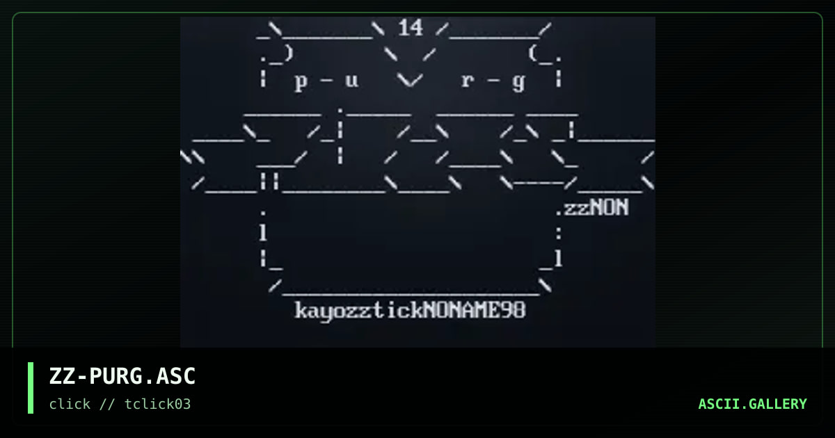 ZZ-PURG.ASC, by kayozz, 1998