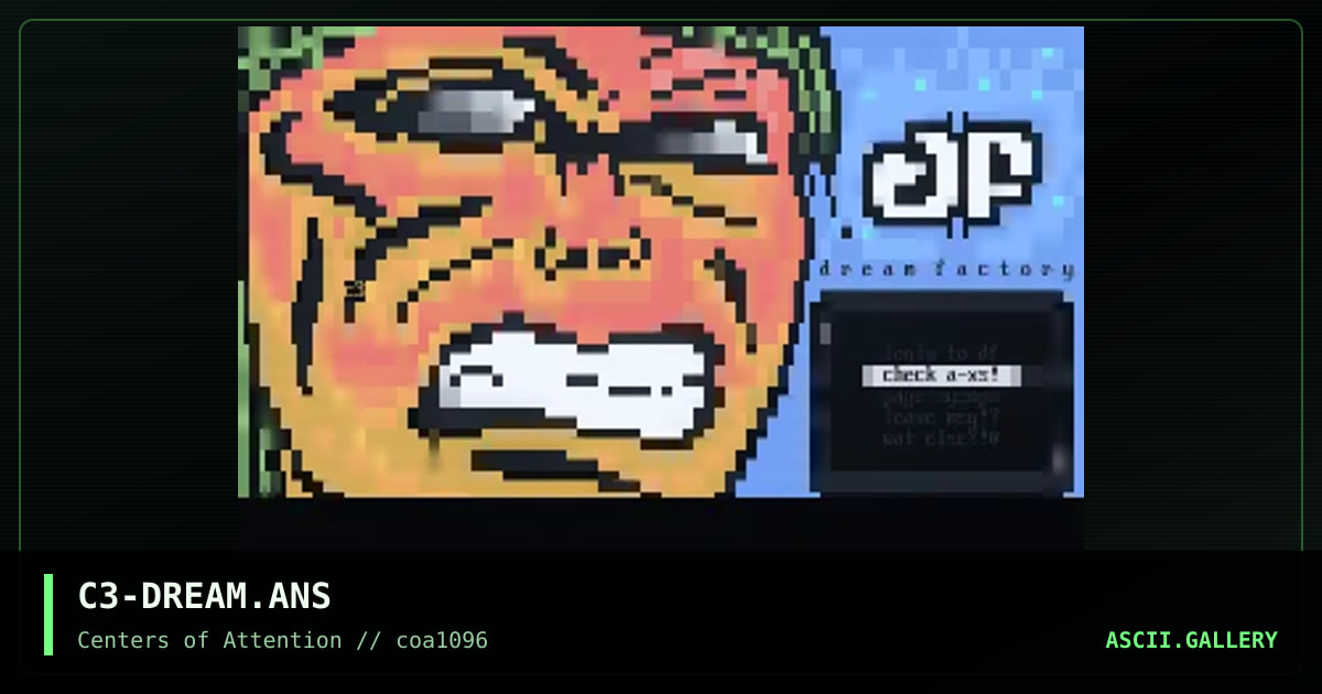 dream matrix, by criminal enigma, 1996