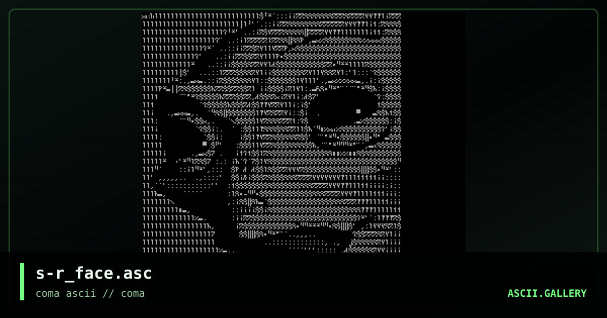 s-r_face.asc, by schafft, 2003