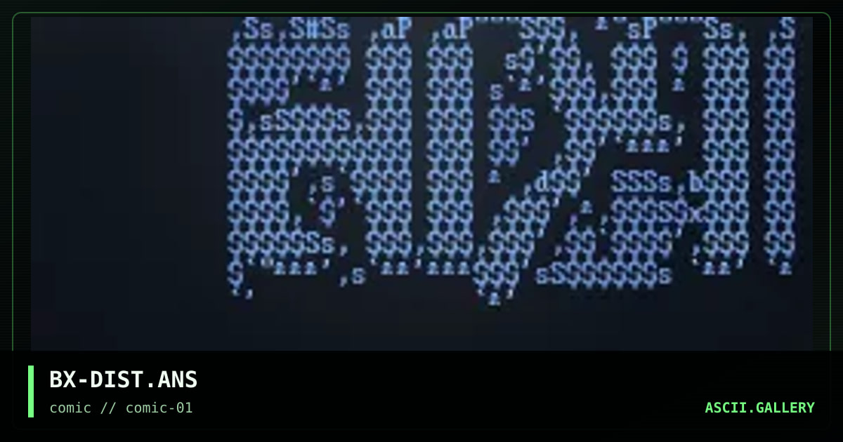 BX-DIST.ANS, by brandx, 1997