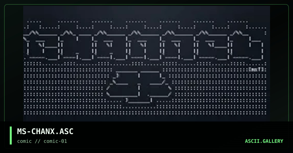 channel x, by mess, 1997
