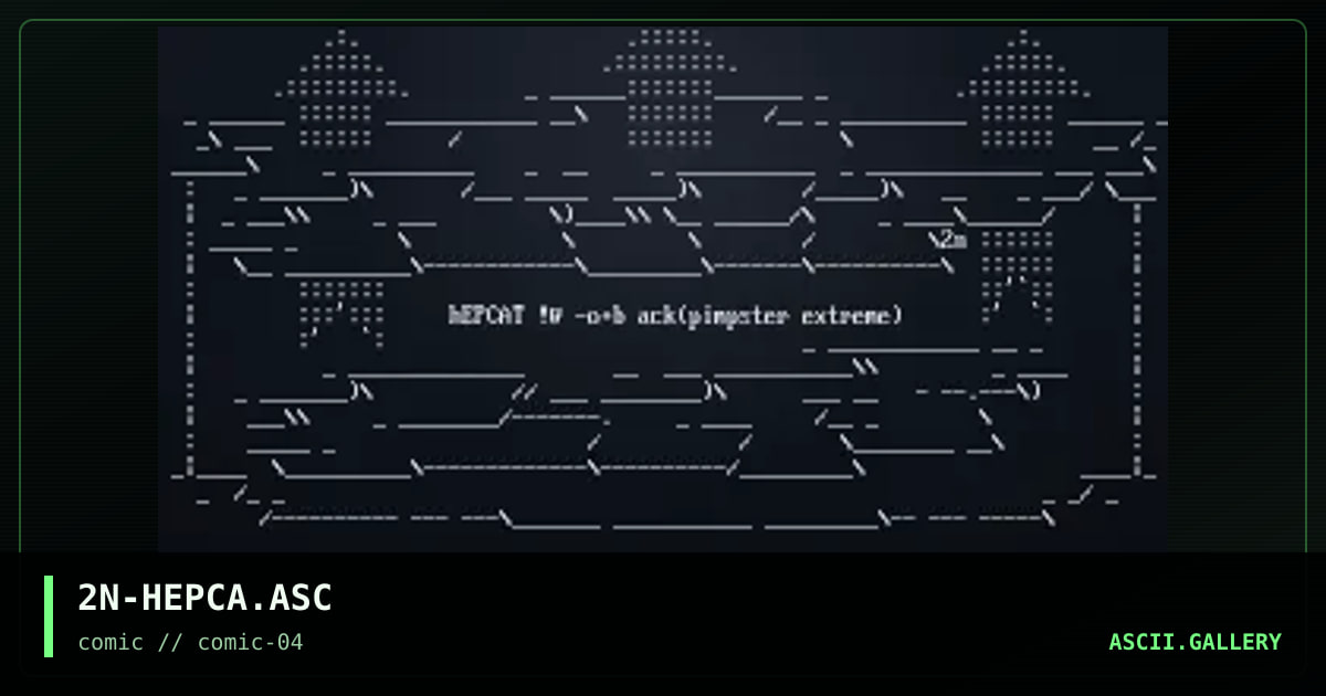 2N-HEPCA.ASC, by serial toon, 1997