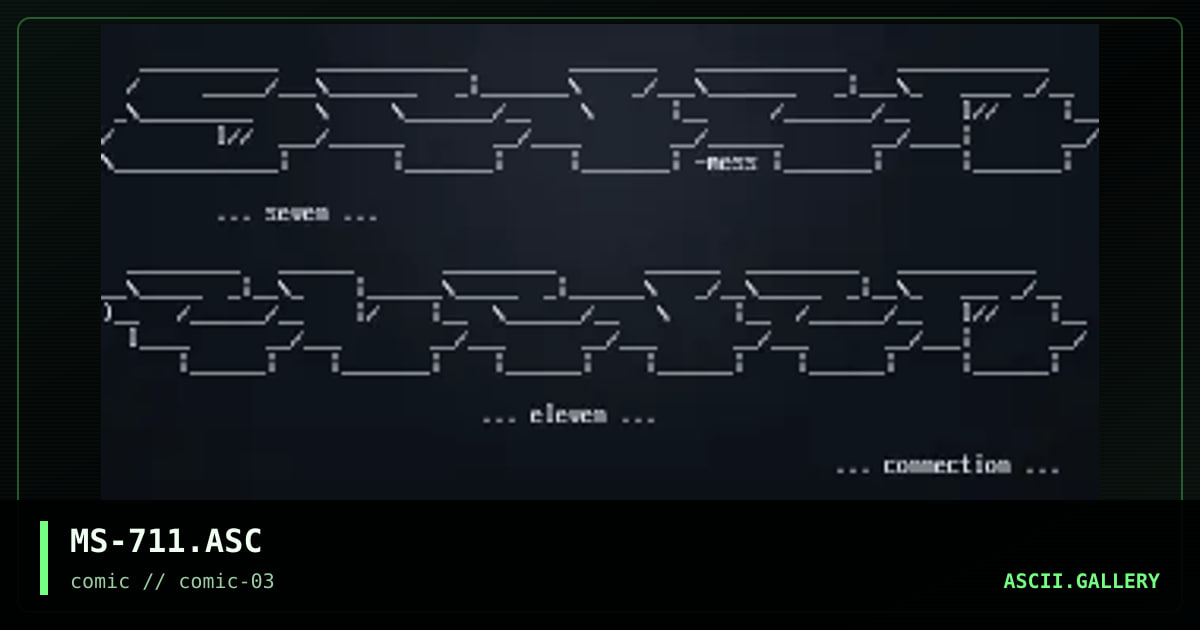 MS-711.ASC, by mess, 1997