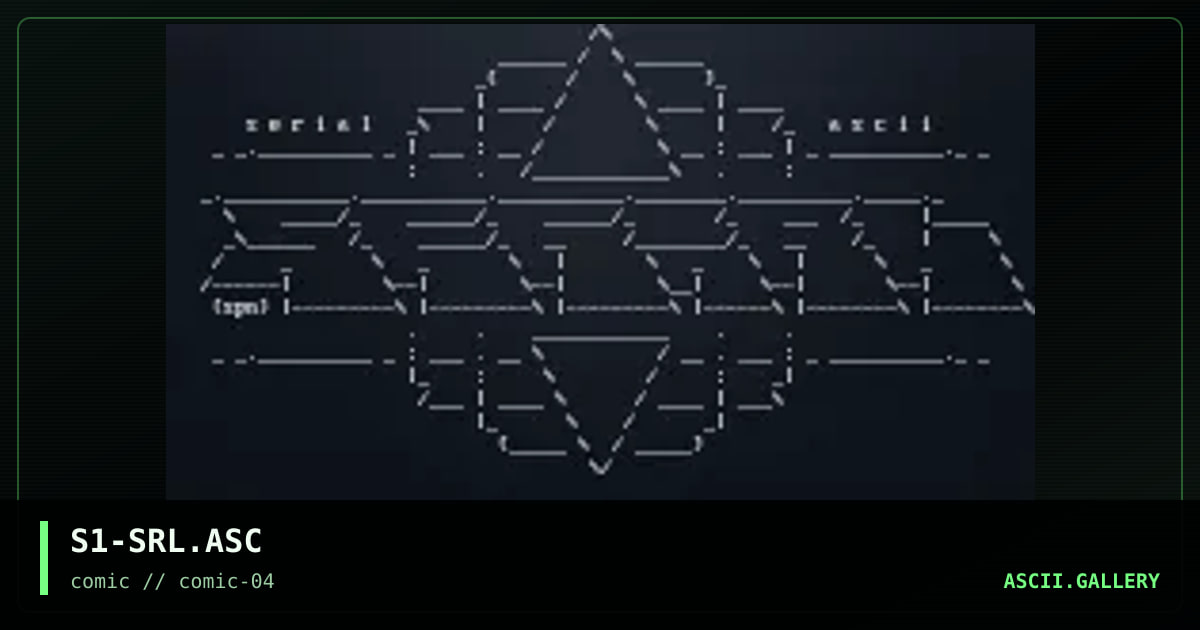 S1-SRL.ASC, by subsonic, 1997