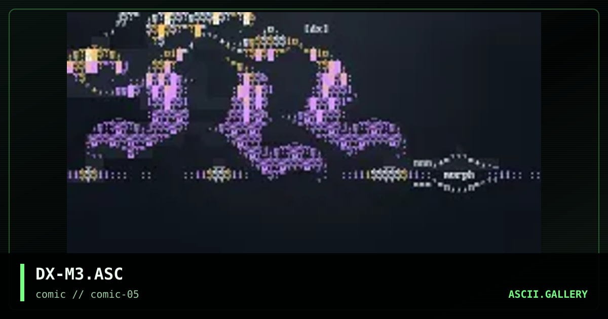 DX-M3.ASC, by drax, 1997