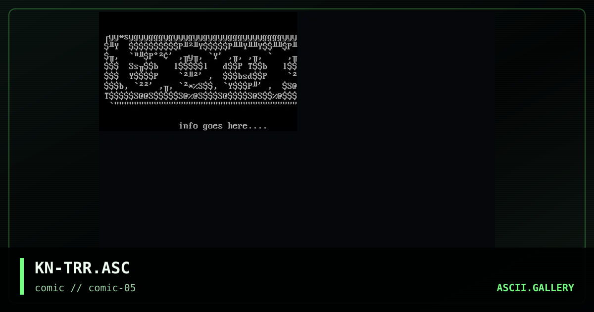 KN-TRR.ASC, by kenetic, 1997
