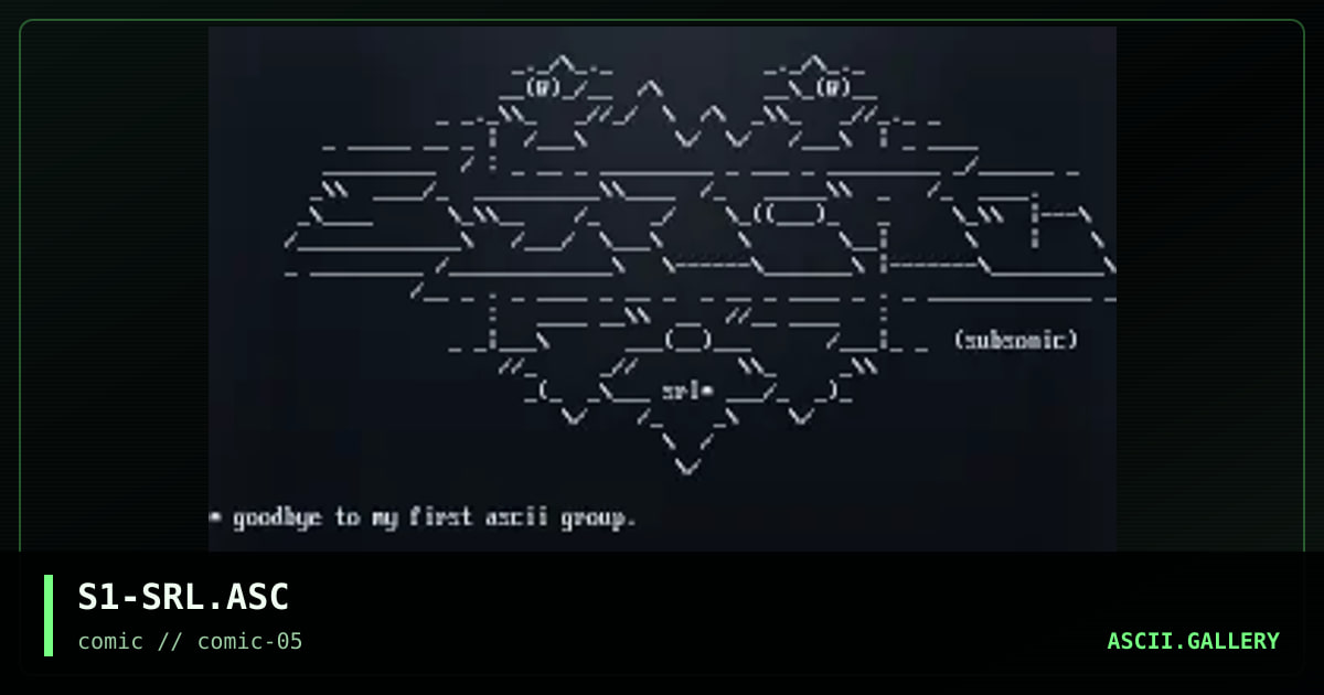S1-SRL.ASC, by subsonic, 1997