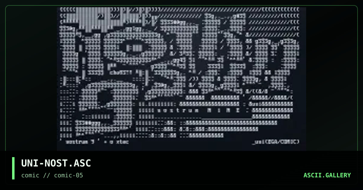 nostrum 9, by universe, 1997