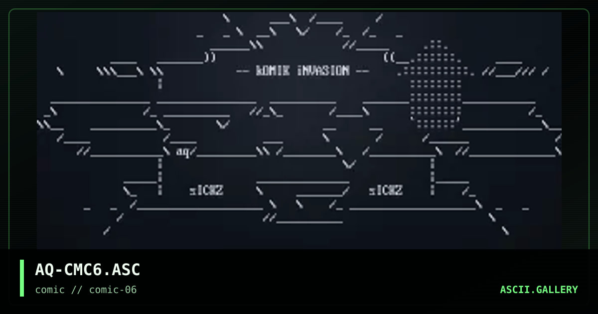 AQ-CMC6.ASC, by aqua, 1997