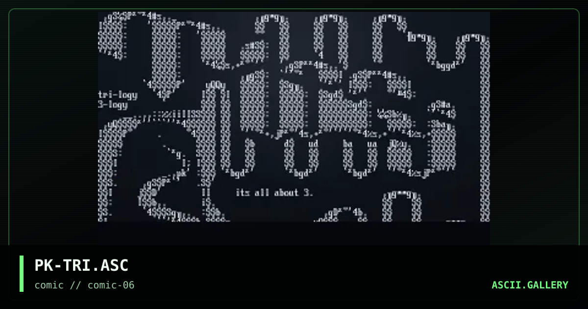 trilogy, by piko, 1997