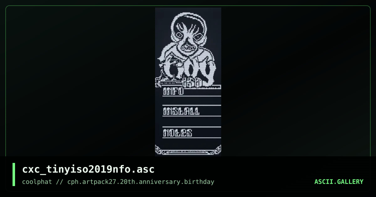 cxc_tinyiso2019nfo.asc, by coaxcable, 2021