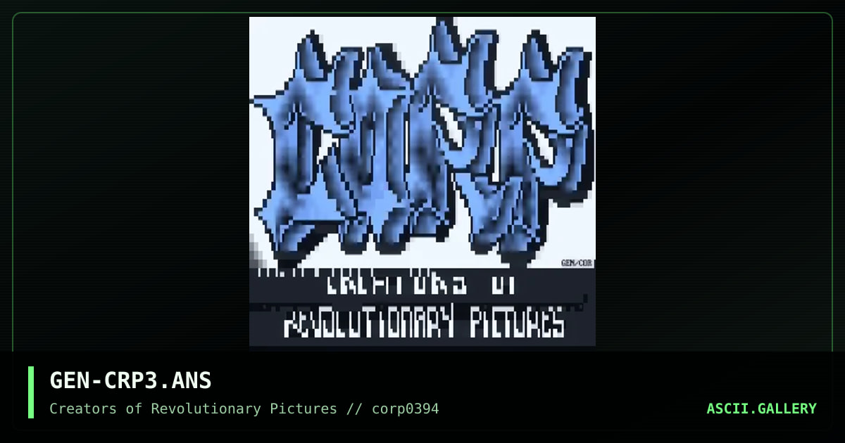 GEN-CRP3.ANS, by genesis, 1994