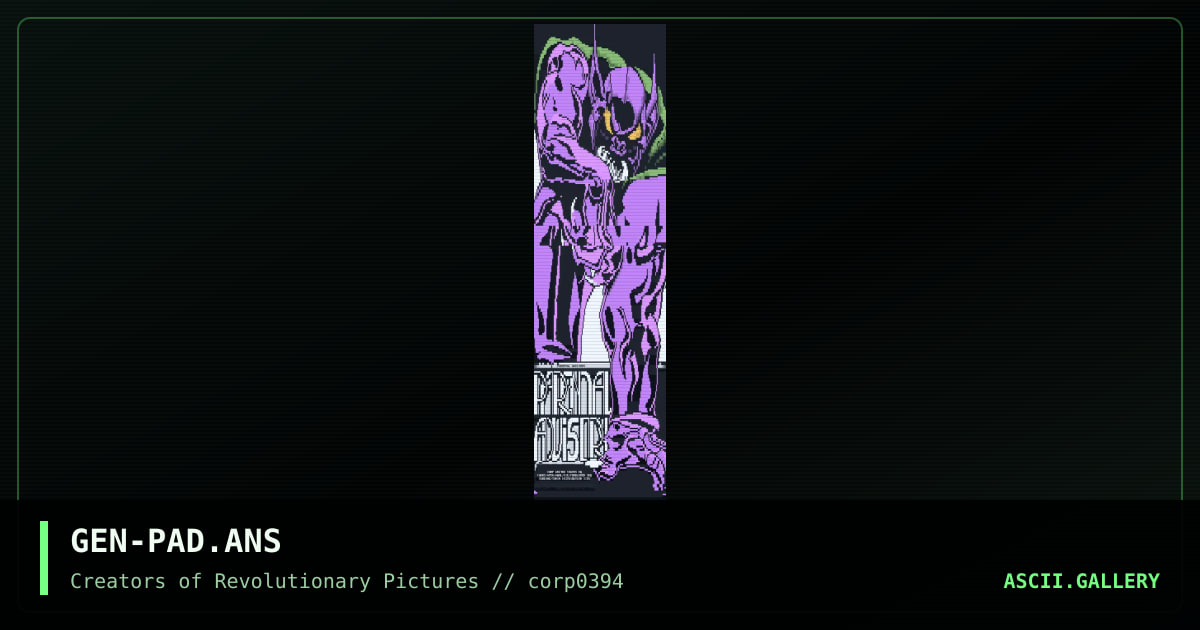 GEN-PAD.ANS, by genesis, 1994