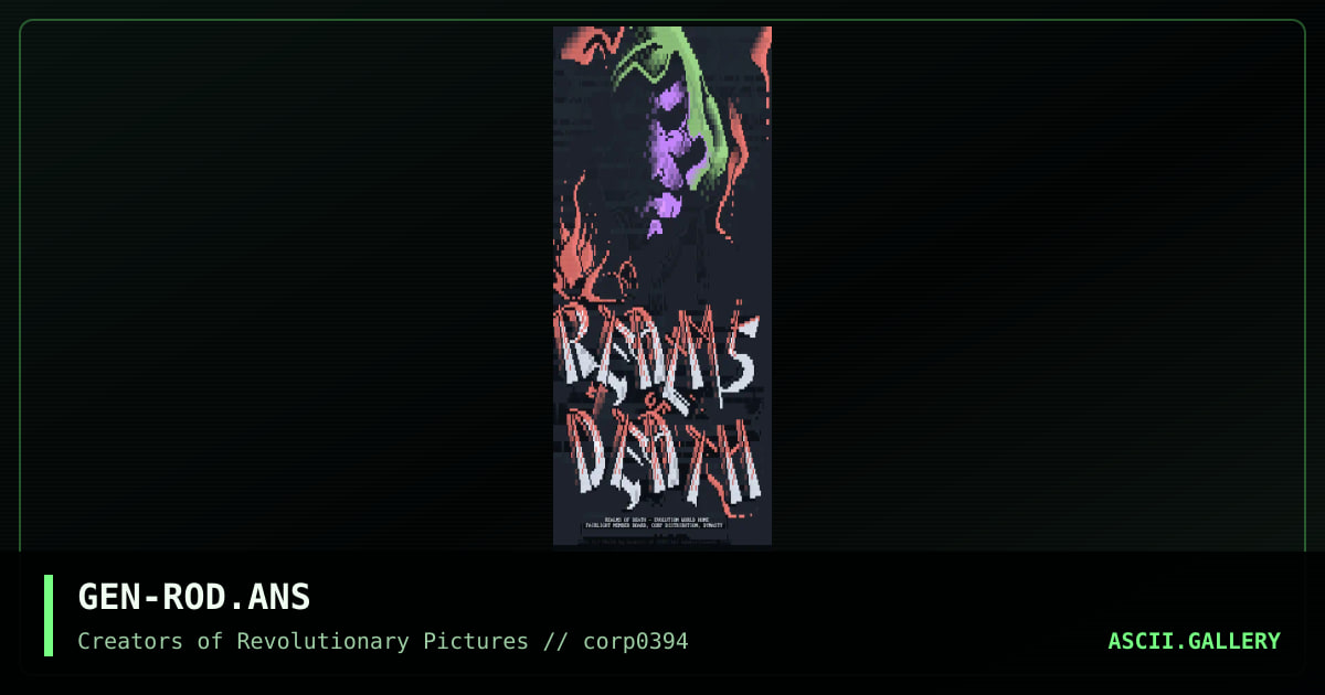 GEN-ROD.ANS, by genesis, 1994