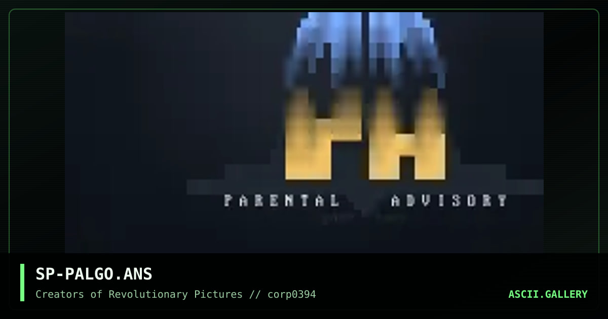 SP-PALGO.ANS, by sparr, 1994