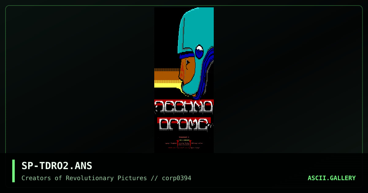 SP-TDRO2.ANS, by sparr, 1994