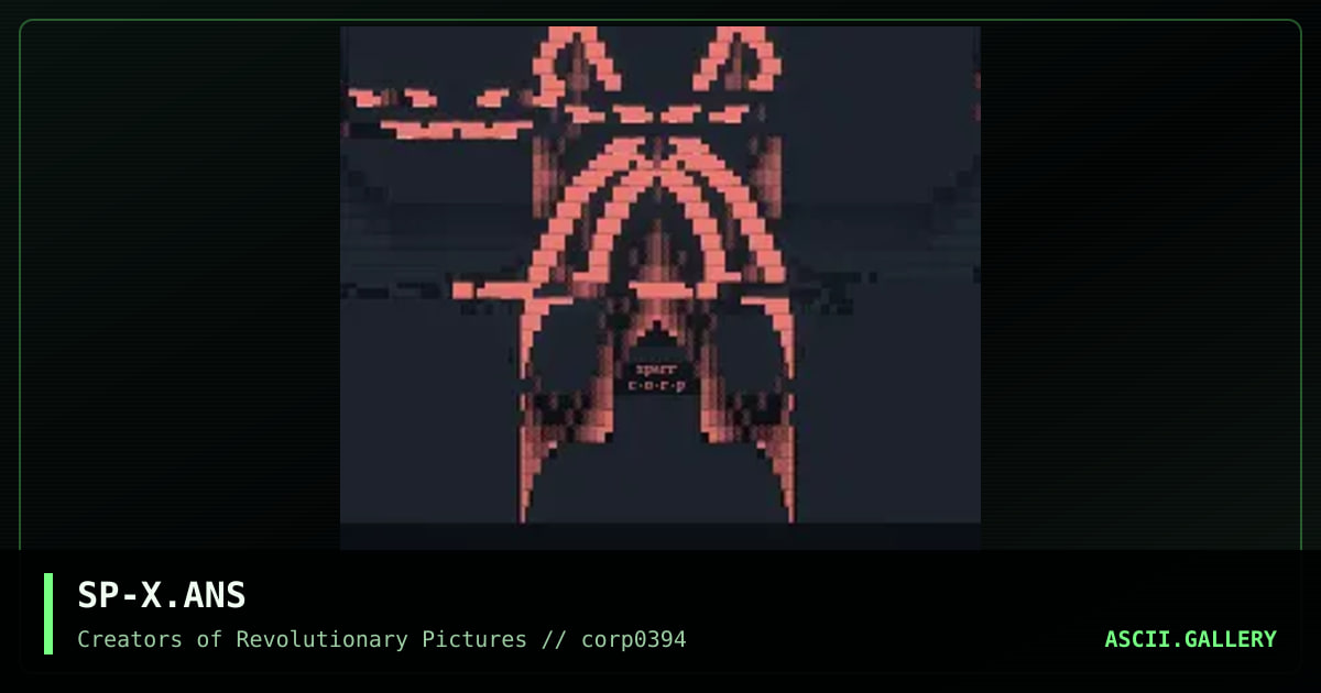 SP-X.ANS, by sparr, 1994