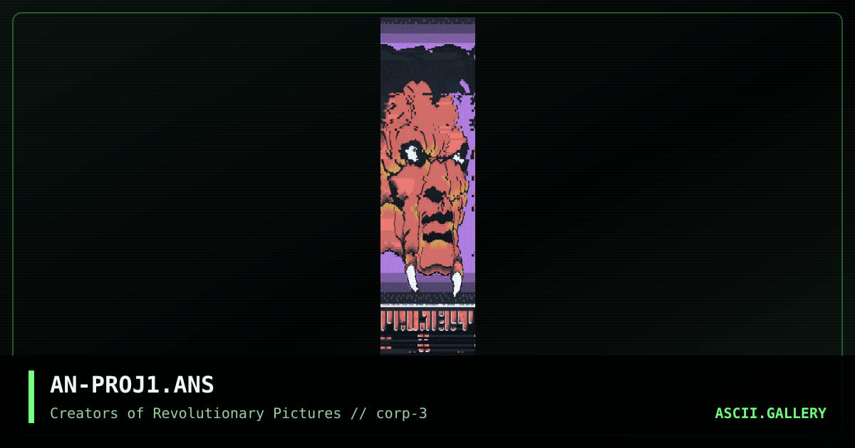AN-PROJ1.ANS, by animal, 1994