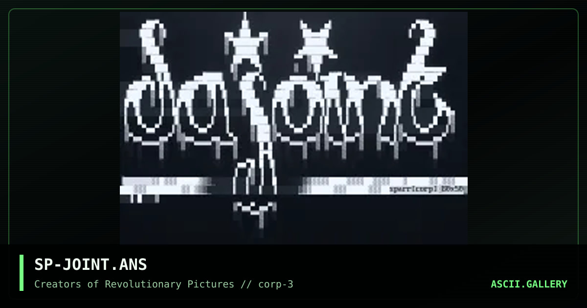SP-JOINT.ANS, by sparr, 1994