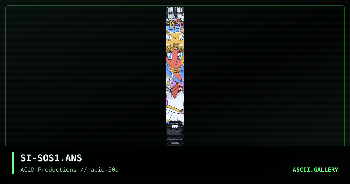 Save Our Sailors!, by spirit of illusion, 1996