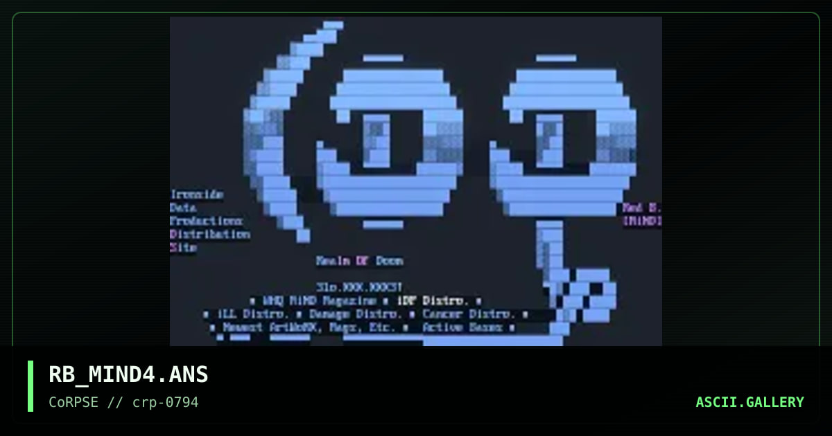 RB_MIND4.ANS, by red baron, 1994