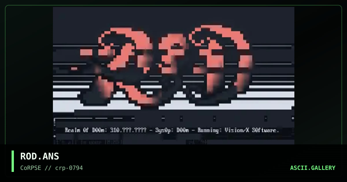 ROD.ANS, by realm dwelller, 1994