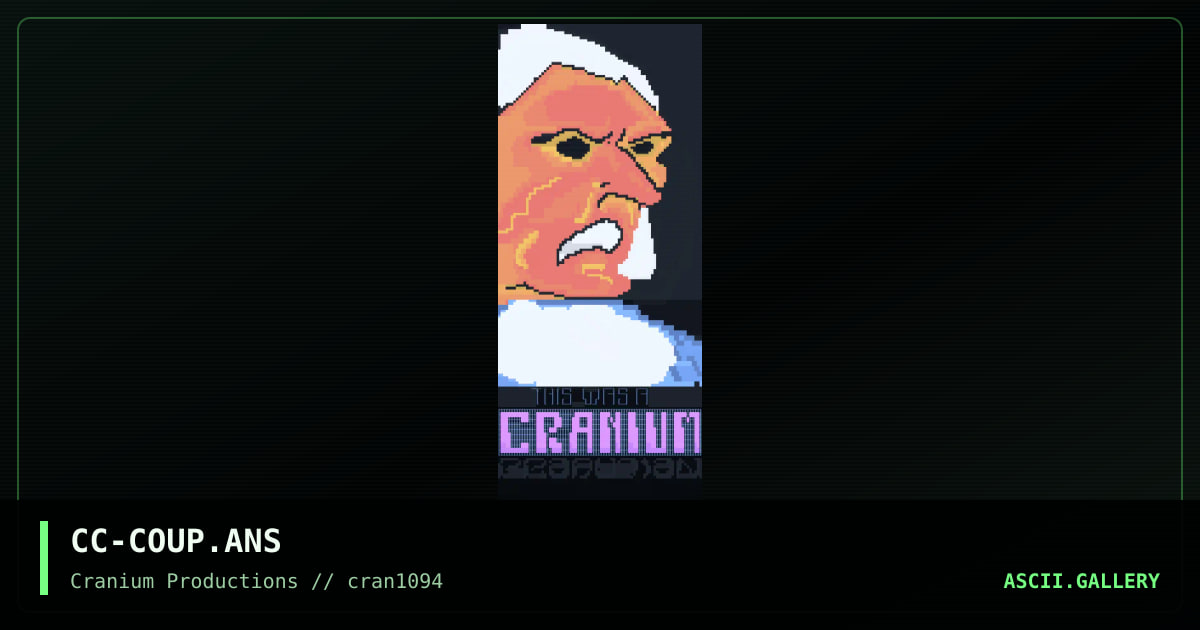 CC-COUP.ANS, by clorox cowboy, 1994
