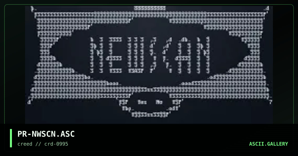 PR-NWSCN.ASC, by piranha, 1995