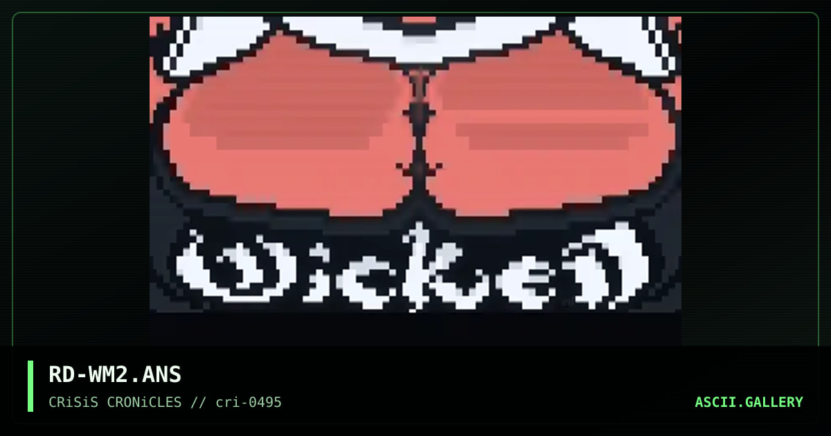 Wicked Minority, by realm dweller, 1995