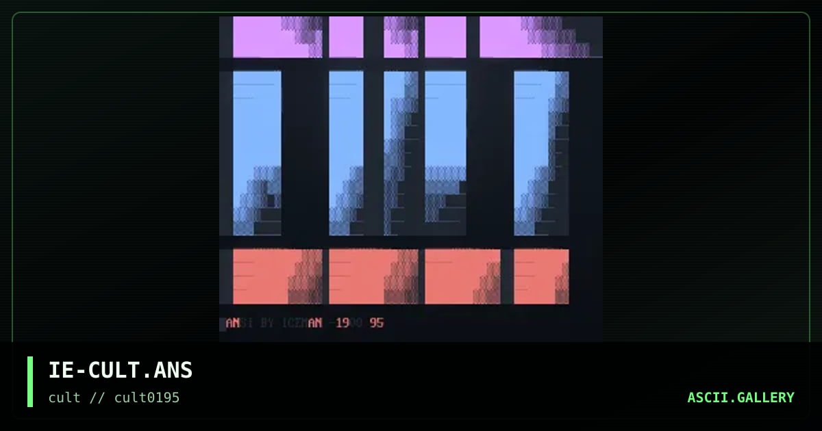 IE-CULT.ANS, by untagged, 1995