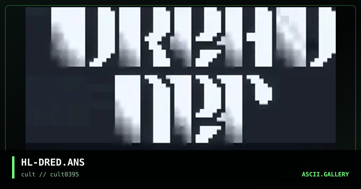 HL-DRED.ANS, by highlander, 1995
