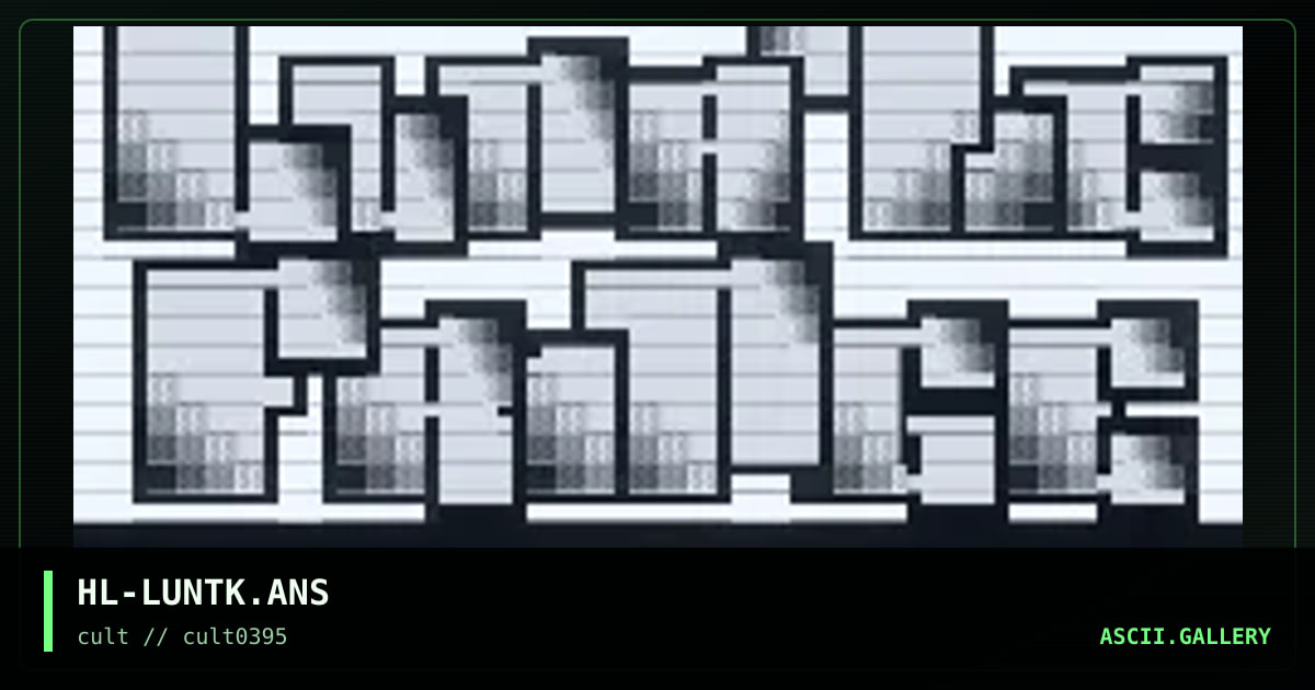 HL-LUNTK.ANS, by untagged, 1995