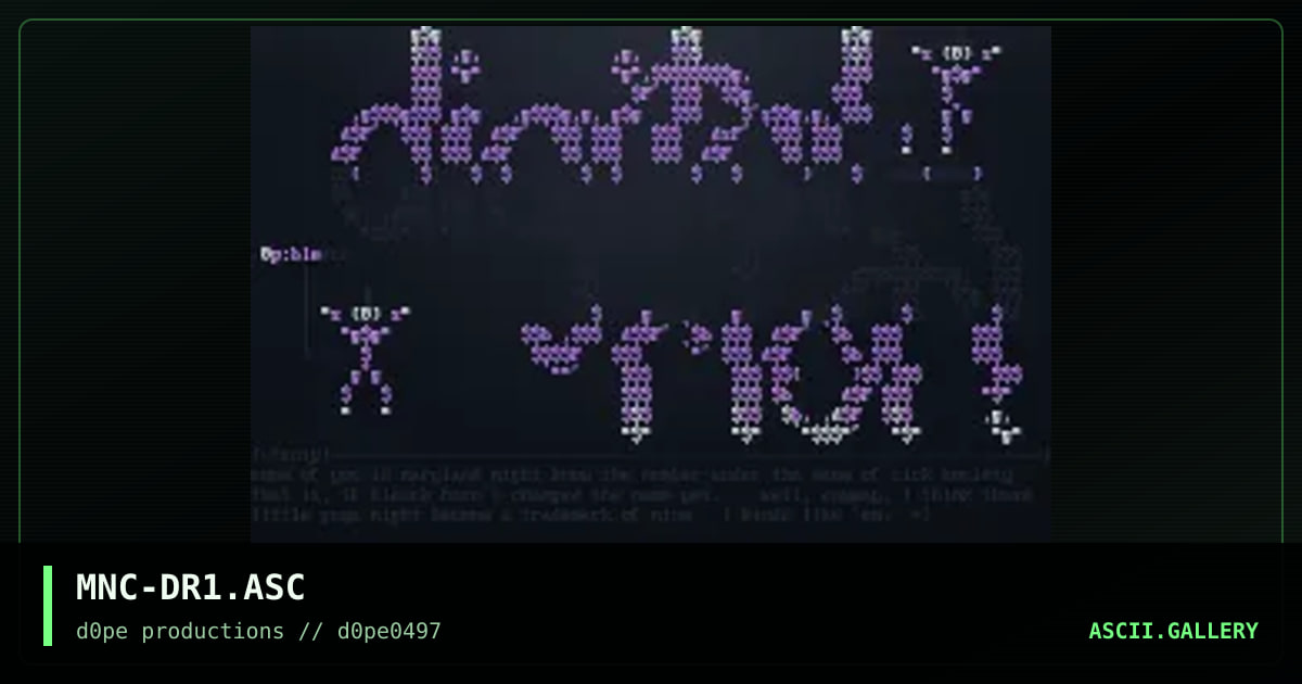 digital riot, by maniac, 1997
