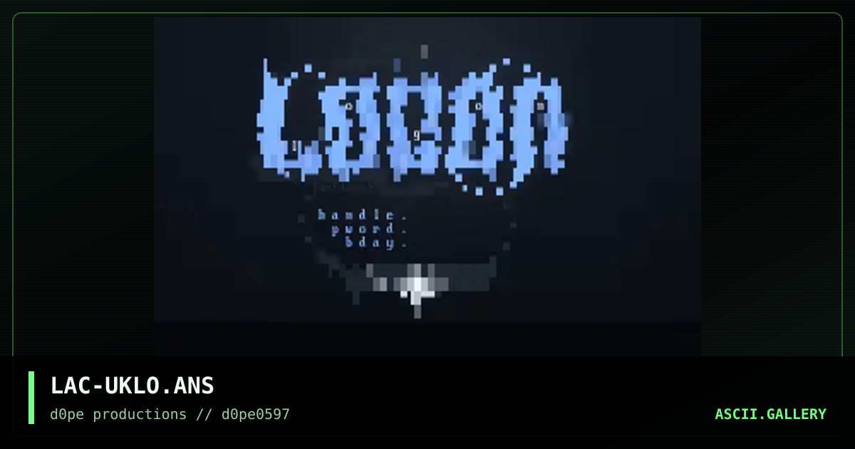 uk?! logon screen, by lacaid, 1997