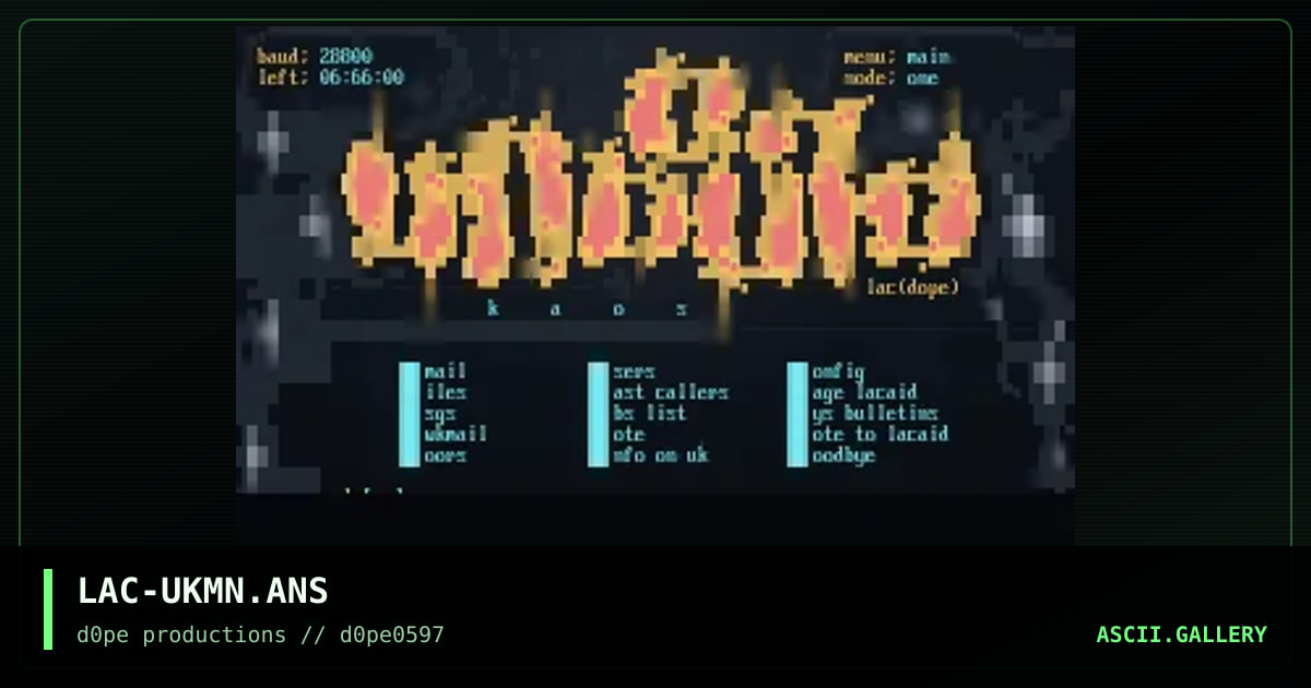 uk?! main menu, by lacaid, 1997