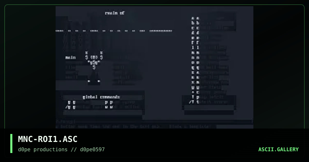 realm of infinity, by maniac, 1997