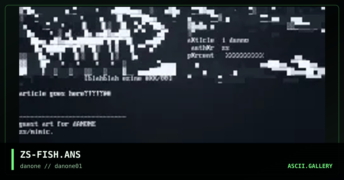 ZS-FISH.ANS, by zerostar, 2001