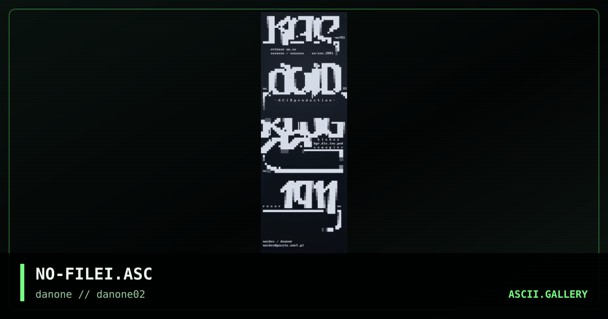 NO-FILEI.ASC, by noches, 2001