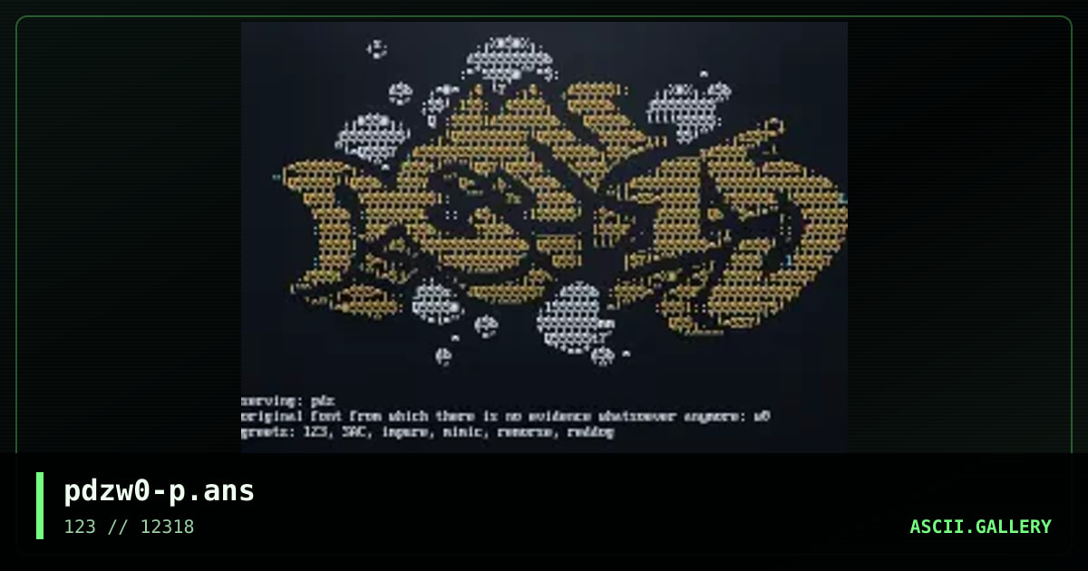 pdzw0-p.ans, by podsi, 2004