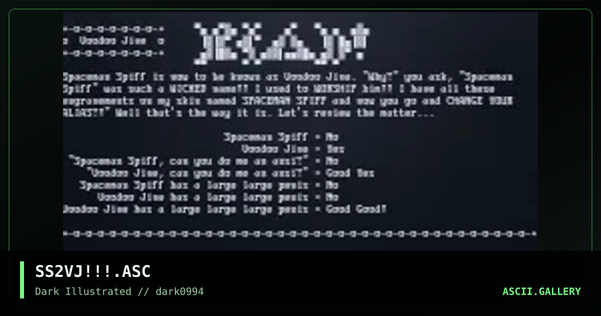 SS2VJ!!!.ASC, by voodoo jive, 1994